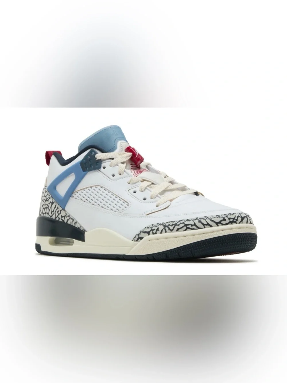 Air Jordan Spizike Low Motion Pack - Size 11 White Red Navy Blue with Box